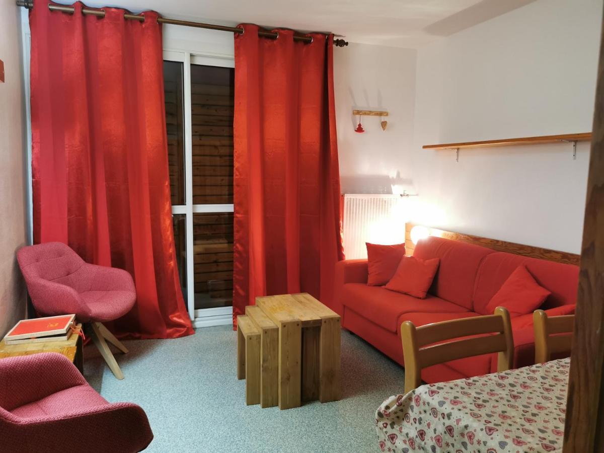 Joli Studio Terrasse Face Aux Pistes SuperDevoluy المظهر الخارجي الصورة